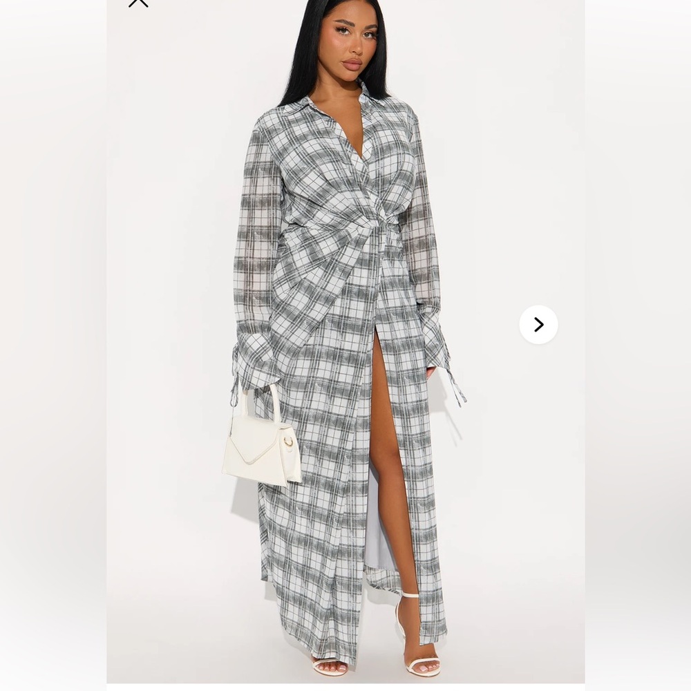 Maxi Shirt Dress